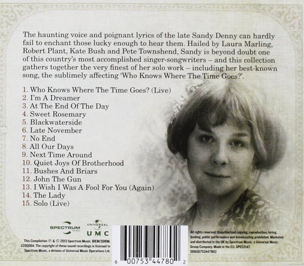 Sandy Denny : The Lady - The Essential (CD, Comp)