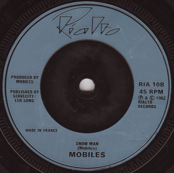 Mobiles : Partners In Fiction (7", Single)