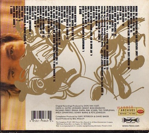 Captain Beefheart & The Magic Band : The Dust Blows Forward (An Anthology) (2xCD, Comp, RM, Sil)