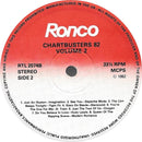 Various : Chartbusters 82 Volume 2 (LP, Comp, PRS)