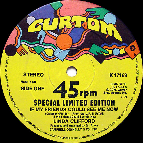 Linda Clifford : If My Friends Could See Me Now / Runaway Love (12", Single, Ltd, S/Edition)