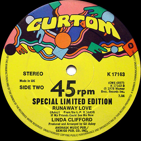 Linda Clifford : If My Friends Could See Me Now / Runaway Love (12", Single, Ltd, S/Edition)