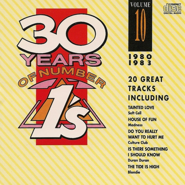 Various : 30 Years Of Number Ones, Vol. 10 (CD, Comp)