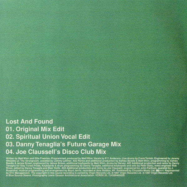D*Note : Lost And Found (CD, Single, CD2)