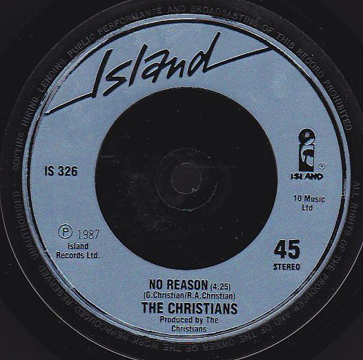 The Christians : Hooverville (And They Promised Us The World) (7", Single, Inj)