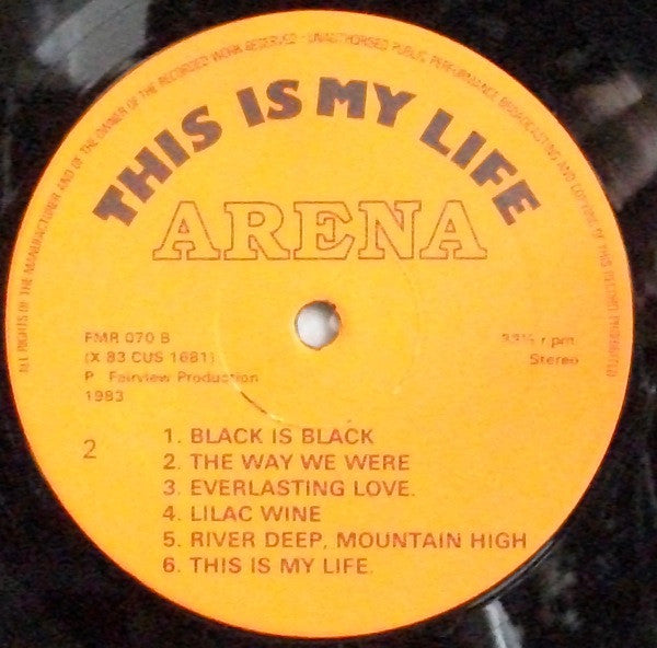 Arena (44) : This Is My Life (LP)