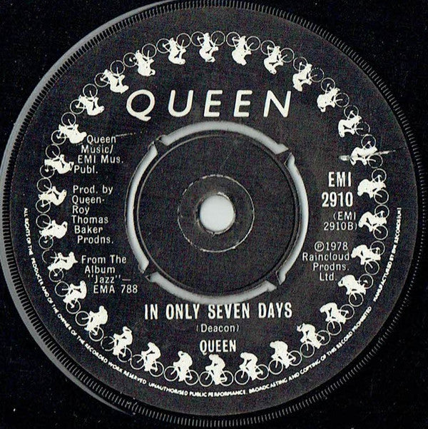 Queen : Don't Stop Me Now (7", Single, Com)