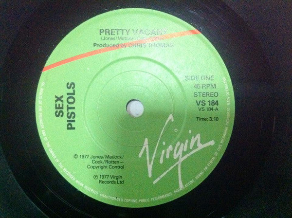 Sex Pistols : Pretty Vacant (7", Single, RP)