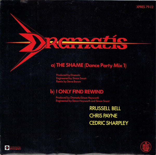 Dramatis : The Shame (12", Single)