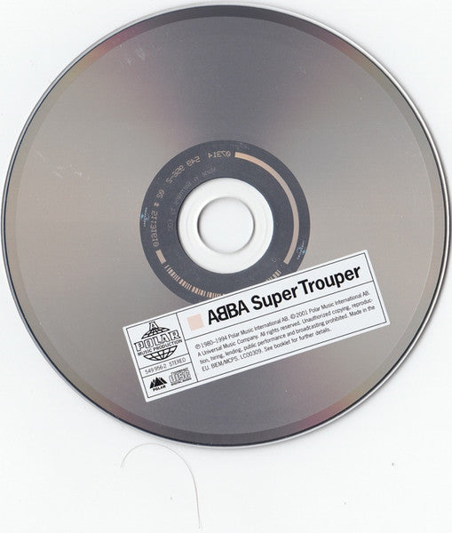 ABBA : Super Trouper (CD, Album, RE, RM, RP)
