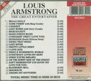 Louis Armstrong : The Great Entertainer (CD, Comp, Mono)