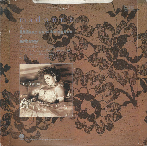 Madonna : Like A Virgin / Stay (7", Single, Pap)