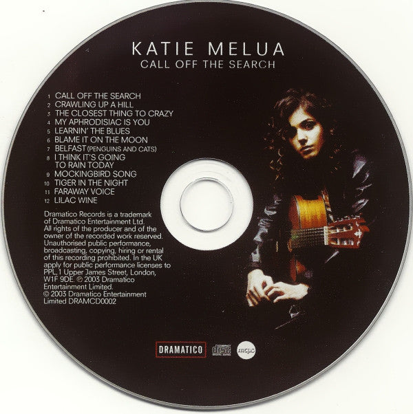 Katie Melua : Call Off The Search (CD, Album, Enh, VDC)
