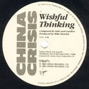 China Crisis : Wishful Thinking (7", Single, Glo)