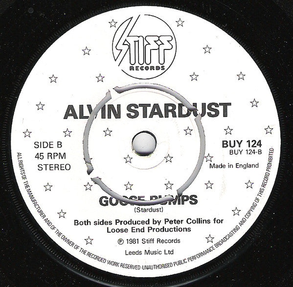 Alvin Stardust : Pretend (7", Single, Kno)