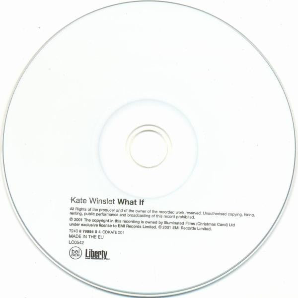 Kate Winslet : What If (CD, Maxi, Enh)