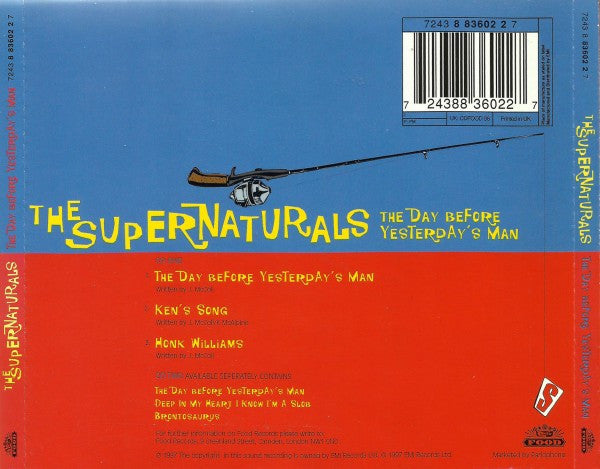 The Supernaturals : The Day Before Yesterday's Man (CD, Single, CD1)