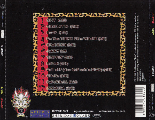 Kittie : Spit (CD, Album, Enh)