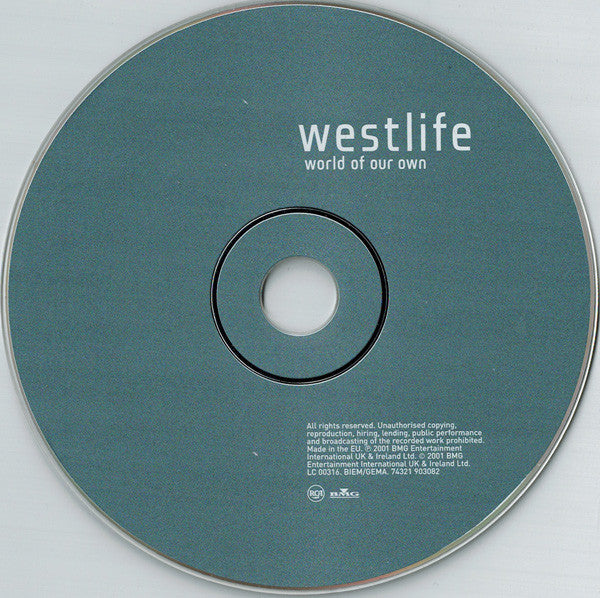 Westlife : World Of Our Own (CD, Album, Dis)