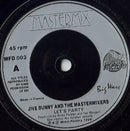 Jive Bunny And The Mastermixers : Let's Party & Auld Lang Syne (7", Single, Inj)