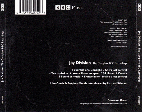 Joy Division : The Complete BBC Recordings (CD, Comp)