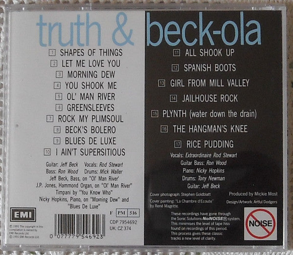 Jeff Beck : Truth & Beck-Ola (CD, Comp, RE)