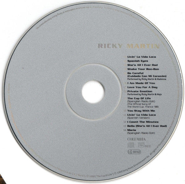 Ricky Martin : Ricky Martin (CD, Album)
