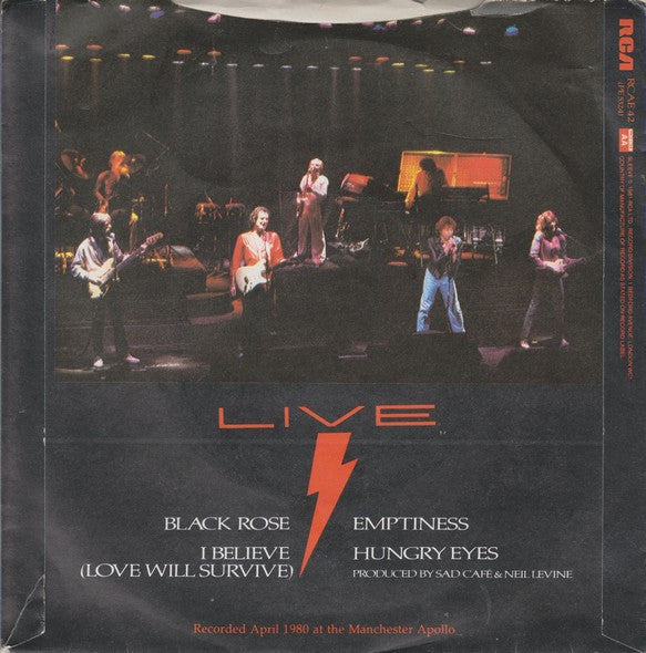 Sad Café : Live In Concert (7", EP)