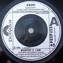 Cheri : Murphy's Law (7", Single, Sil)