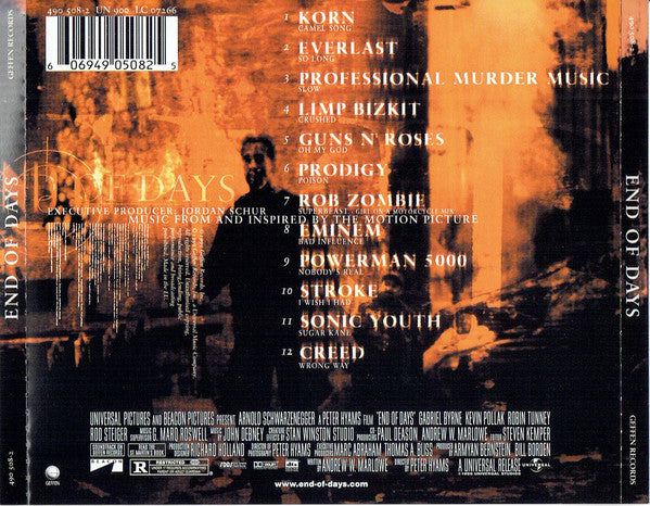 Various : End Of Days (Music From And Inspired By The Motion Picture) (CD, Comp)
