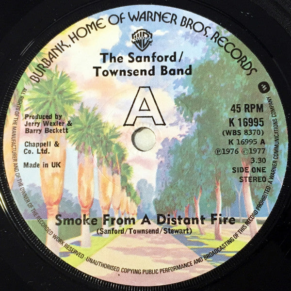 The Sanford-Townsend Band : Smoke From A Distant Fire / Lou (7")