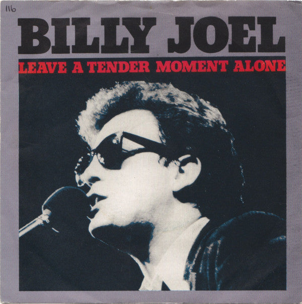 Billy Joel : Leave A Tender Moment Alone (7", Single, Pap)