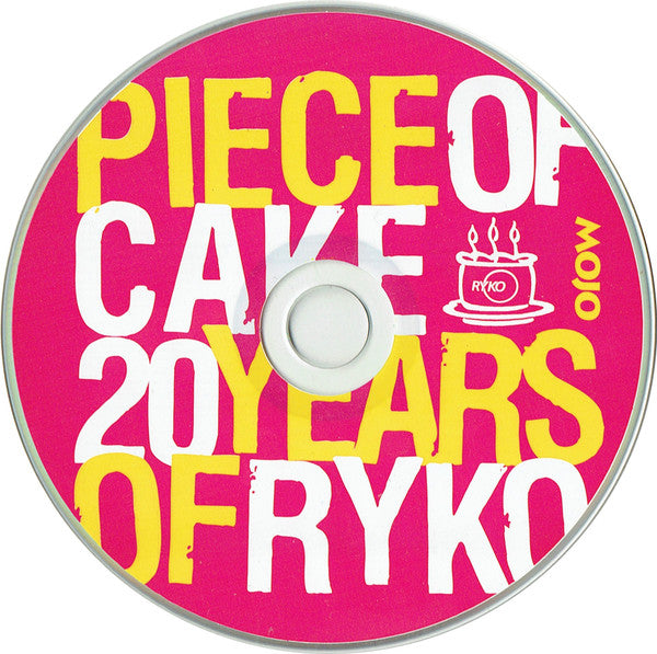 Various : Piece Of Cake 20 Years Of Ryko (CD, Comp)