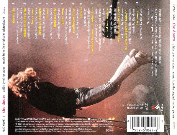 The Doors : The Doors (Music From The Original Motion Picture) (CD, Comp, RE)