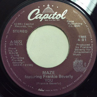 Maze Featuring Frankie Beverly : We Need Love To Live (7", Single)