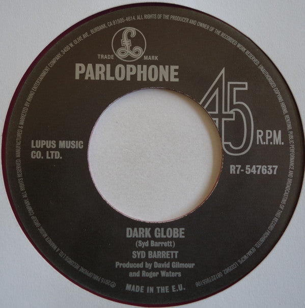 Syd Barrett / R.E.M. : Dark Globe (7", RSD, Single, Ltd, Pur)