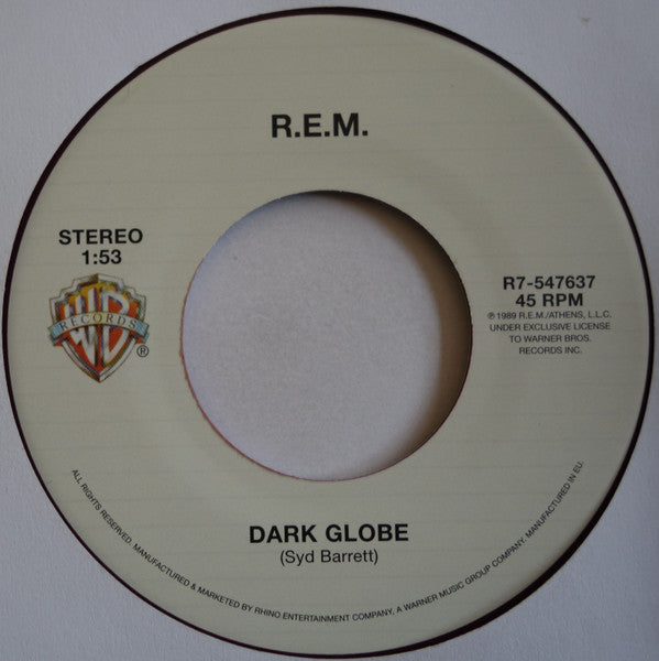 Syd Barrett / R.E.M. : Dark Globe (7", RSD, Single, Ltd, Pur)