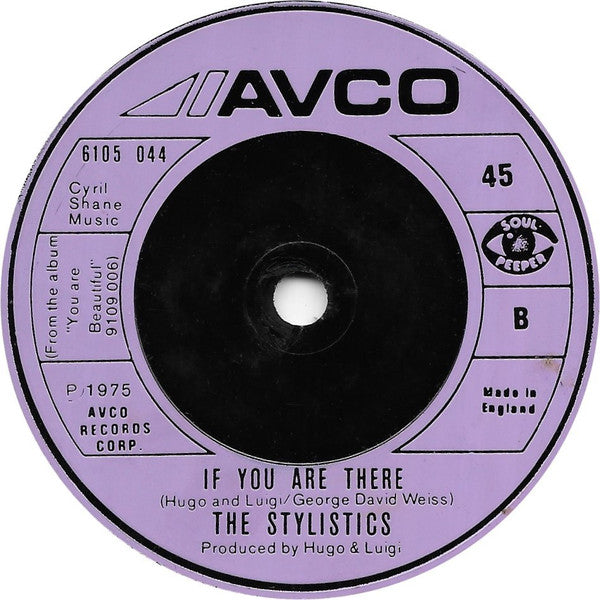 The Stylistics : Funky Weekend (7", Single)