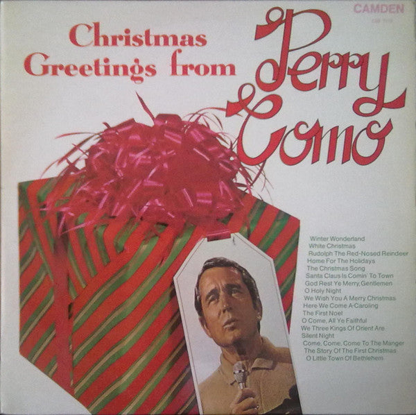 Perry Como : Christmas Greetings From Perry Como (LP, Album, RE)