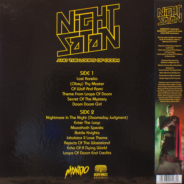 Nightsatan : Nightsatan And The Loops Of Doom (LP, Album, RSD, Tra + DVD + Ltd)