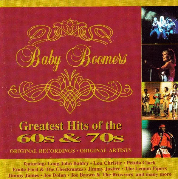 Various : Baby Boomers - Greatest Hits Of The 60s & 70s  (4xCD, Comp + Box)