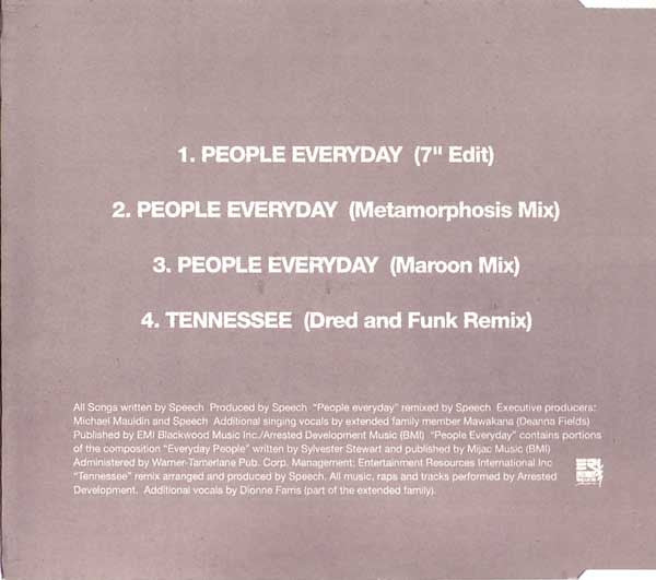 Arrested Development : People Everyday (CD, Single)