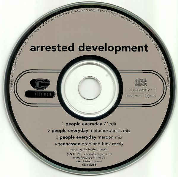 Arrested Development : People Everyday (CD, Single)