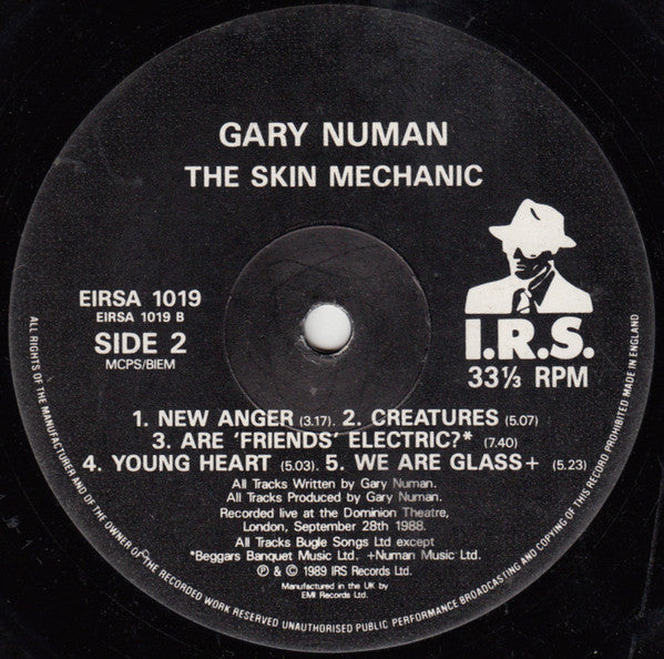 Gary Numan : The Skin Mechanic Live (LP, Comp, Gat)