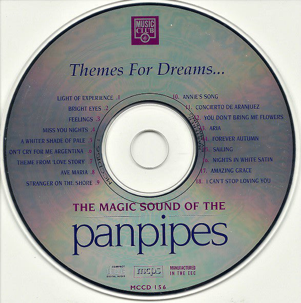 Pierre Belmonde : Themes For Dreams… The Magic Sound Of The Panpipes (CD, Album, RE)
