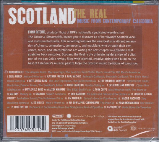 Various : Scotland The Real (Music From Contemporary Caledonia) (CD, Comp)