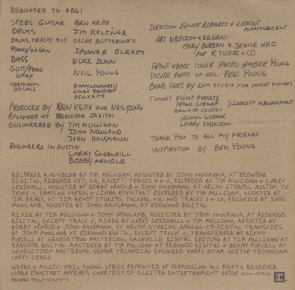 Neil Young : Silver & Gold (HDCD, Album)