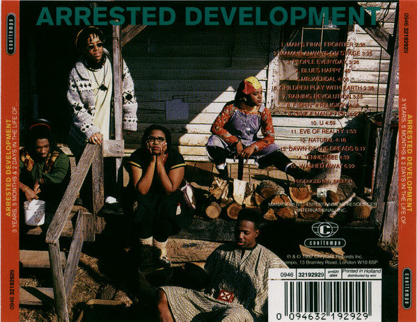 Arrested Development : 3 Years, 5 Months And 2 Days In The Life Of... (CD, Album, RE)