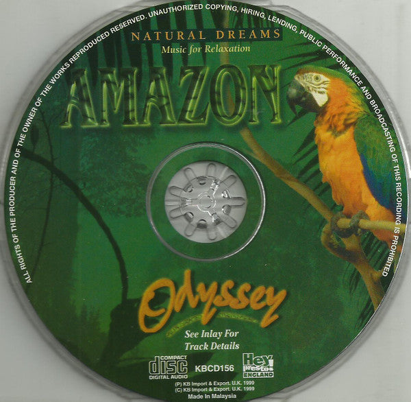 Unknown Artist : Natural Dreams - Music For Relaxation: Amazon Odyssey (CD, Album)