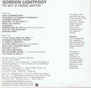 Gordon Lightfoot : The Best Of Gordon Lightfoot (Cass, Comp)